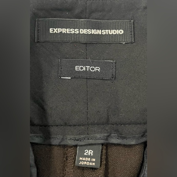 EXPRESS DESIGN STUDIO EDITOR Pants, Size 2R - Picture 4 of 10